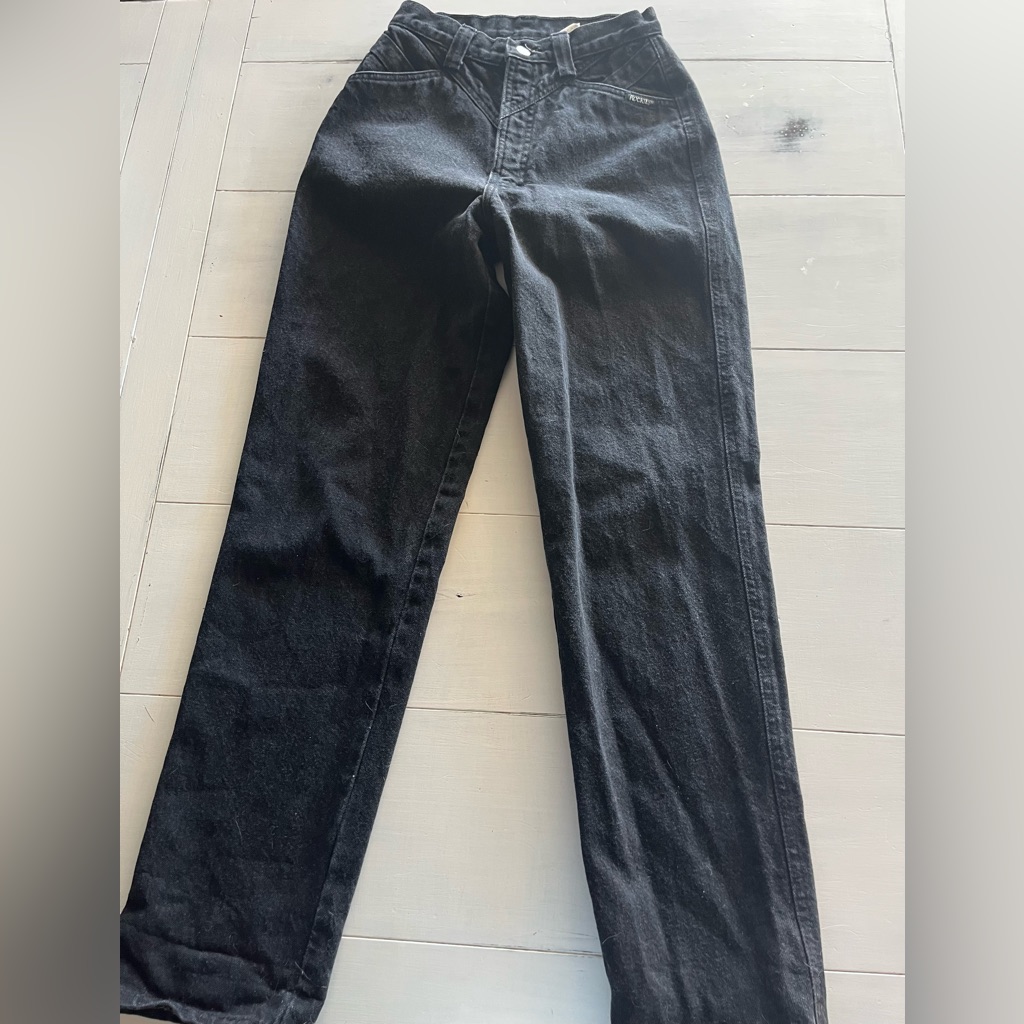 Rocky Mountain Black Vintage High Rise Women’s Jeans Size 28/7